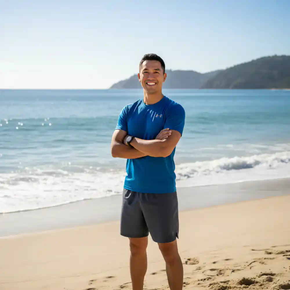 Portrait of Kai, Lead Coach